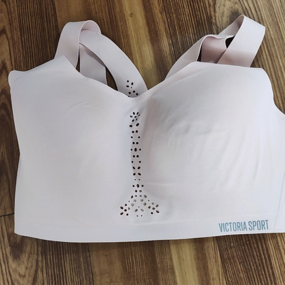 Peachy Pink Victoria's Secret sport padded bra Angel Max